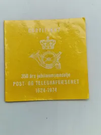 Originalt Lot - post & telefrafvæsnet