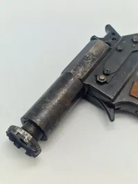 Original Accles & Shelvoke "CASH" Captive Bolt Pistol - bruger løse kaliber 22 patroner som skyder en bolt frem - bliver også kaldt “Cattle killer”
