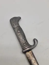 Original papirkniv udformet som tysk udgangsbajonet