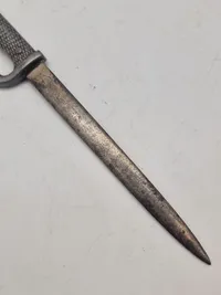 Original papirkniv udformet som tysk udgangsbajonet