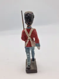 Original linoliumsfigur forstillende dansk garder