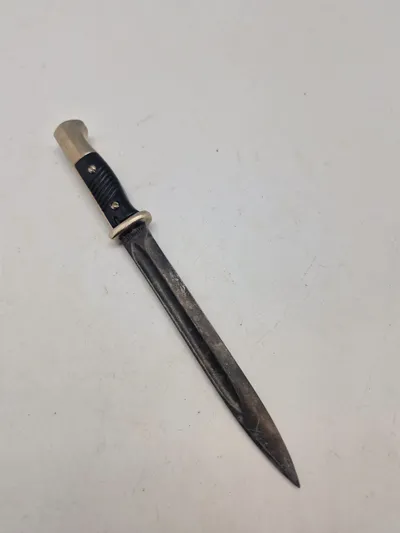 Original papirkniv udformet som tysk udgangsbajonet - ww2