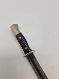 Original papirkniv udformet som tysk udgangsbajonet - ww2