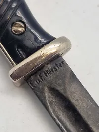 Original papirkniv udformet som tysk udgangsbajonet - ww2