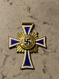 Originalt Mutterkreuz (miniature) i guld