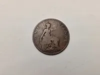Samling mønter, Irland, England og Australien alle fra før 1945