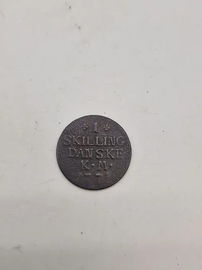 Original dansk 1 skilling 1771