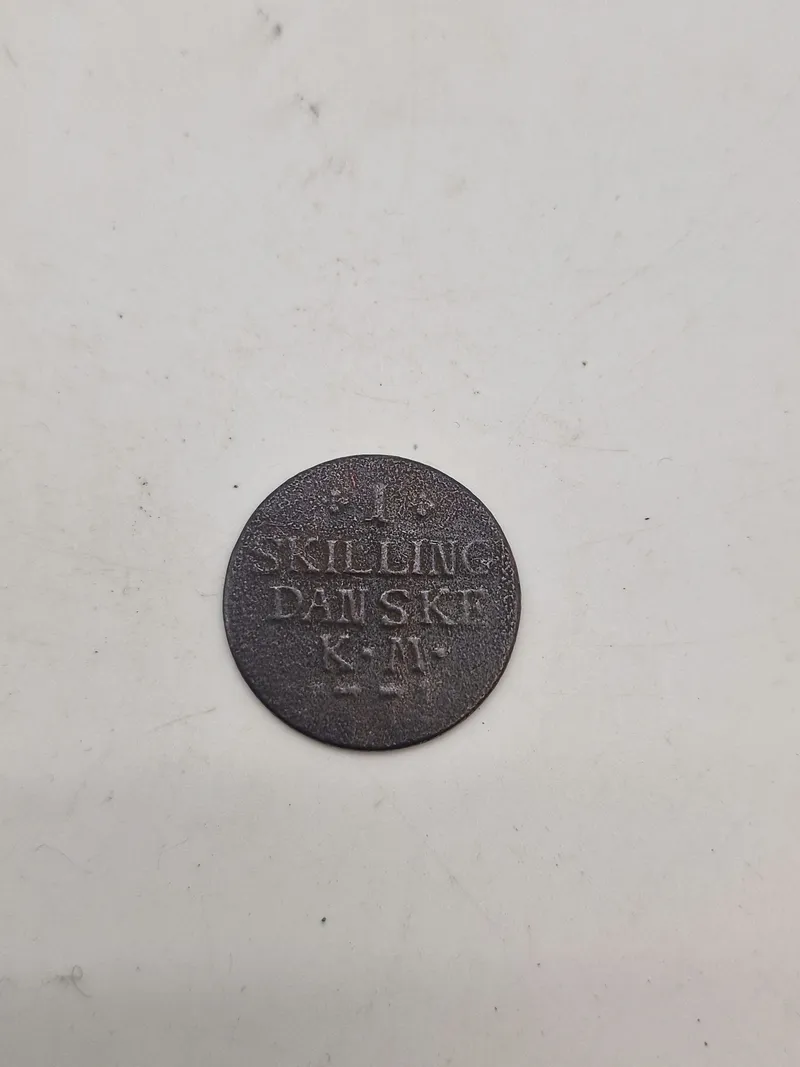 Original dansk 1 skilling 1771
