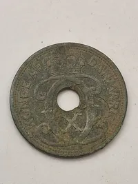 Samling originale danske mønter bl.a. skillingsmønter