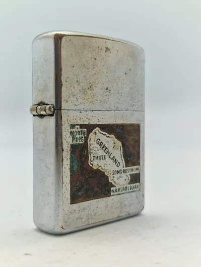 Zippo lighter - Grønland (med amerikanske baser)