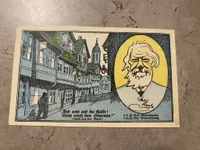 Original tysk Notgeld pengeseddel