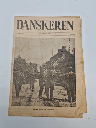 Originalt eks. af Danskeren fra 1945