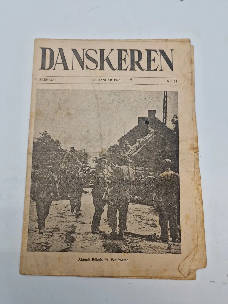 Originalt eks. af Danskeren fra 1945