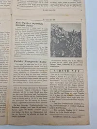 Originalt eks. af Danskeren fra 1945