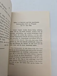 Originalt eks. af Führerworte