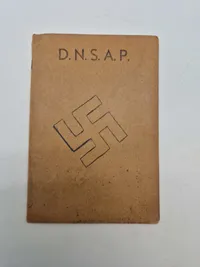 Originalt dansk DNSAP hæfte