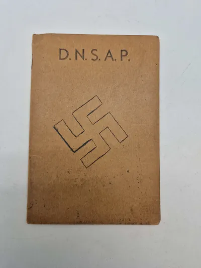 Originalt dansk DNSAP hæfte