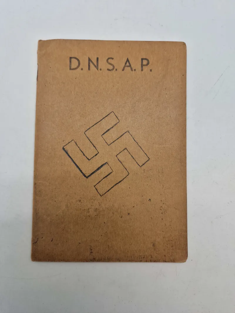 Originalt dansk DNSAP hæfte
