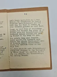 Originalt dansk DNSAP hæfte