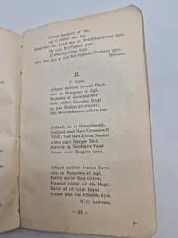 Originalt eks. af DNSAP’s den brune sangbog