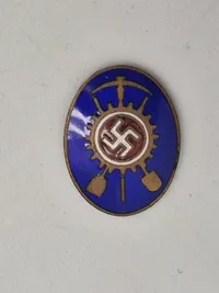 Original dansk nål fra Lands Arbejds Tjenesten