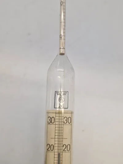 Originalt tysk ww2 Kriegsmarine  termometer til at måle vandtemperatur