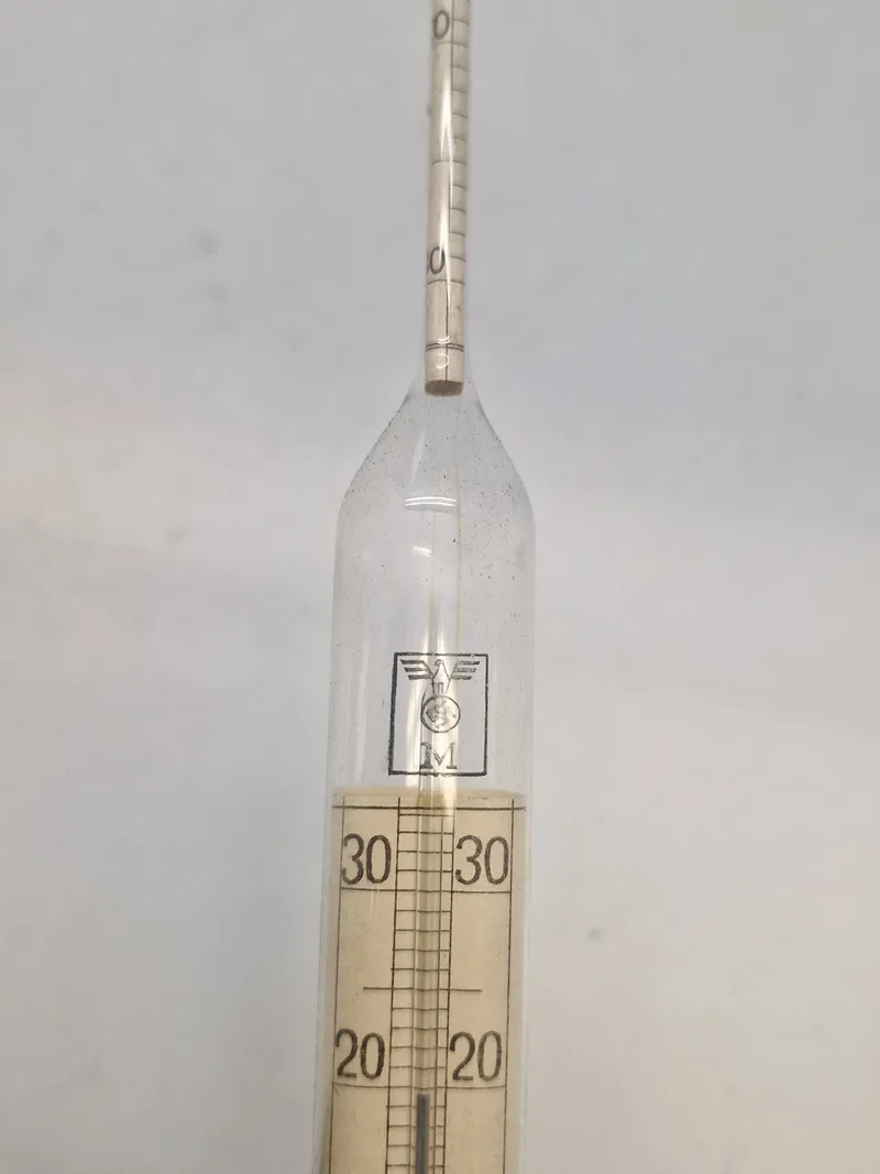 Originalt tysk ww2 Kriegsmarine  termometer til at måle vandtemperatur