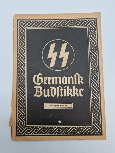 Originalt eksemplar af Germanske Budstikke - på dansk