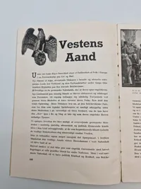 Originalt eksemplar af Germanske Budstikke - på dansk