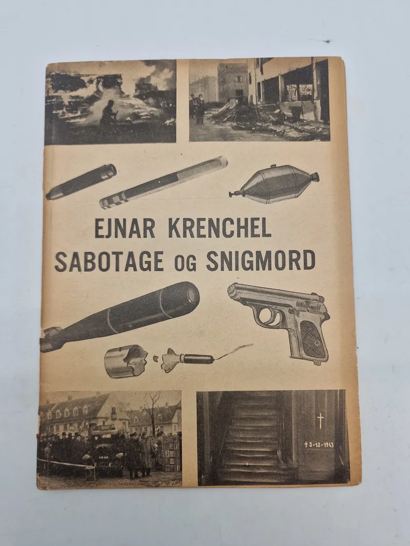 Originalt hæfte - Ejner Krenchel (Sabotage og snigmord)