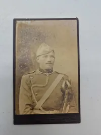 Samling Danske soldater foto