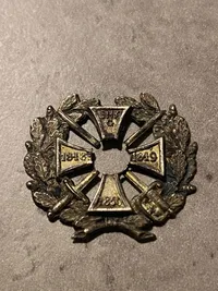 Originalt tysk veteranmærke