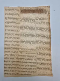 Originalt udklip - med reklame for indmeldelse i Waffen-SS