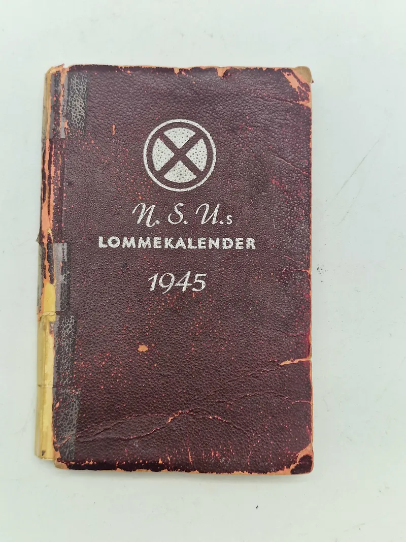 Sjælden original NSU lommekalender fra 1945