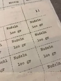 Originale tyske rationeringsmærker brugt i kz-Lejre som buchenwald, Auwitsch mm.