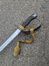 Original Dansk Sabel model 1950 for infanteriet