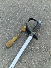 Original Dansk Sabel model 1950 for infanteriet