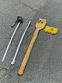 Original Dansk Sabel model 1950 for infanteriet
