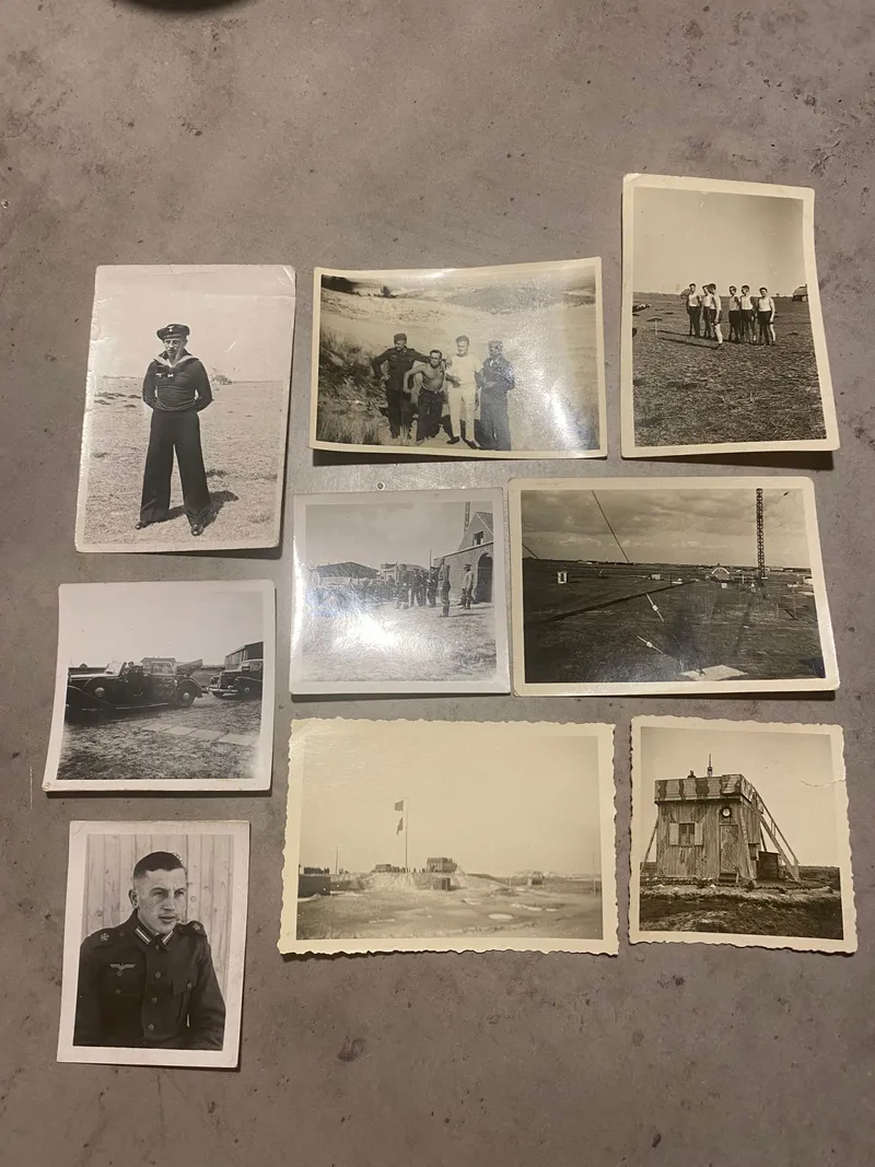 Originale tyske WWII billeder fra Blåvand og Oksbøl