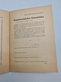 Originalt dansk ww2 lot bl.a. med dansk nazistisk propaganda hæfte