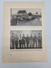 Originalt dansk ww2 lot bl.a. med dansk nazistisk propaganda hæfte