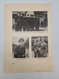 Originalt dansk ww2 lot bl.a. med dansk nazistisk propaganda hæfte