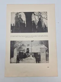 Originalt dansk ww2 lot bl.a. med dansk nazistisk propaganda hæfte
