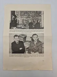 Originalt dansk ww2 lot bl.a. med dansk nazistisk propaganda hæfte