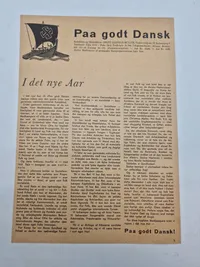 Originalt billede fra det danske SA (Stormtropperne)