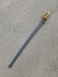 Originalt French WW1 Model 1845 Infantry  Sword - skede opmalet???