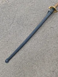 Originalt French WW1 Model 1845 Infantry  Sword - skede opmalet???