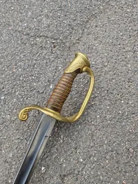 Originalt French WW1 Model 1845 Infantry  Sword - skede opmalet???