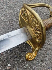 Originalt French WW1 Model 1845 Infantry  Sword - skede opmalet???