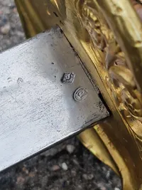 Originalt French WW1 Model 1845 Infantry  Sword - skede opmalet???